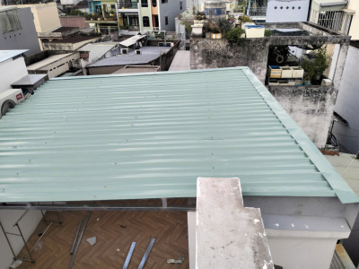 Báo giá thi công mái tôn chống nóng Thủ Đức