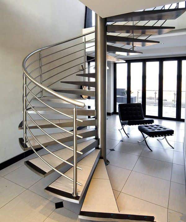 Thi công cầu thang inox tại Củ Chi