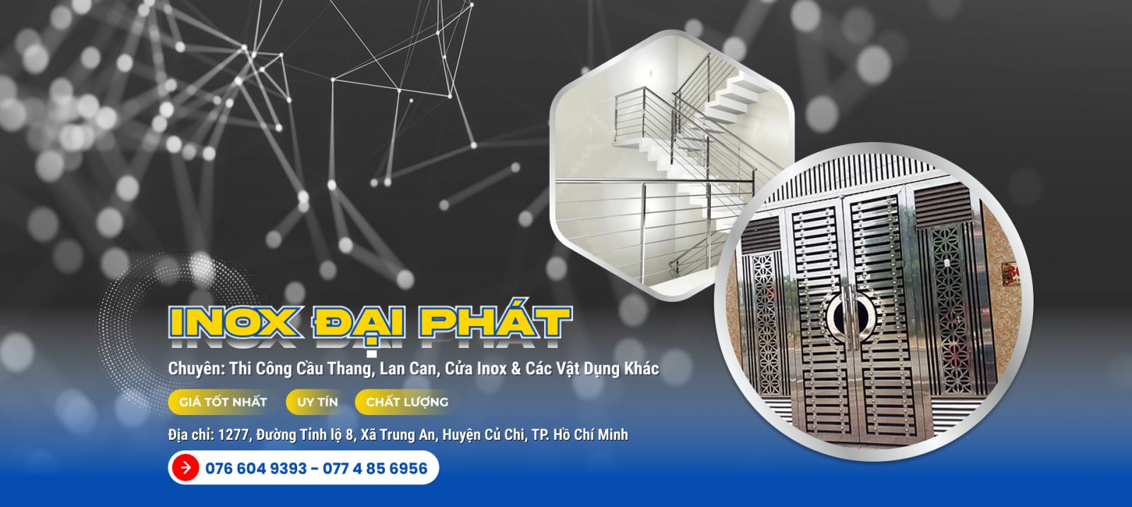Thi công cửa sắt inox quận 12 