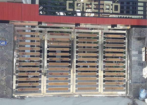 Thi công cửa cổng inox- Inox Đại Phát 