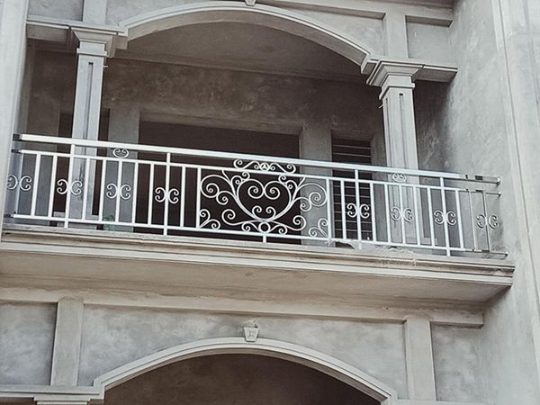 mẫu lan can inox ngoài trời