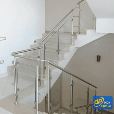 Làm cầu thang inox xoắn ốc 304 Củ Chi